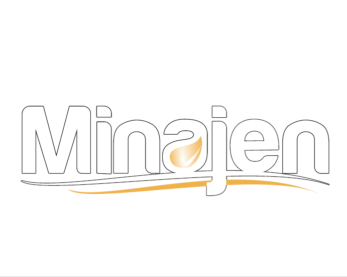 Minajen — versão monocromática